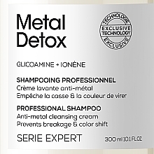 Professionelles Shampoo gegen Metallablagerungen nach Haarfärbung oder -aufhellung - L'Oreal Professionnel Metal Detox Anti-metal Cleansing Cream Shampoo — Bild N3