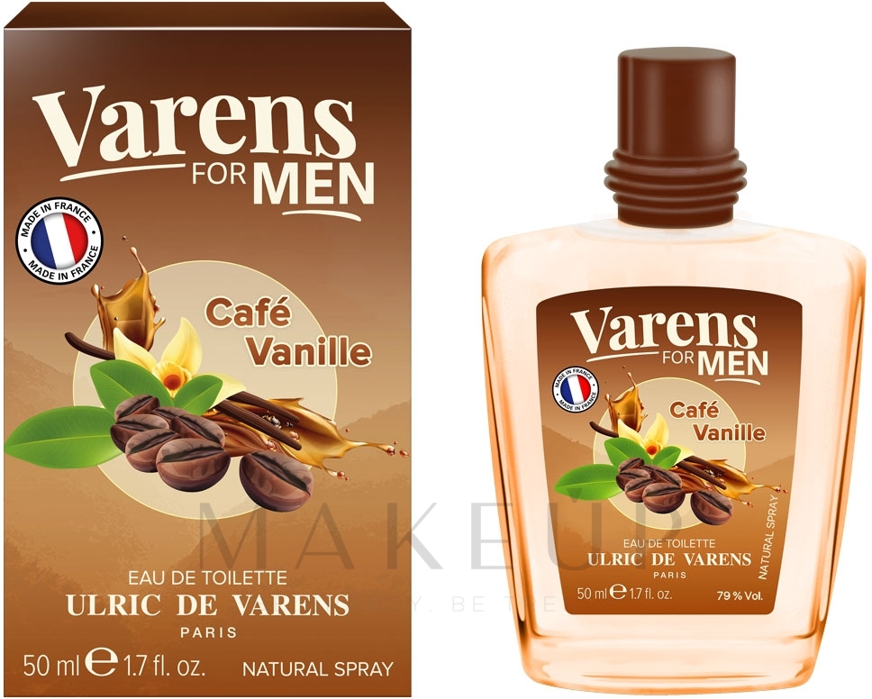 Ulric de Varens Varens For Men Cafe Vanille - Eau de Toilette — Bild 50 ml