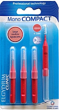Düfte, Parfümerie und Kosmetik Interdentalzahnbürsten 4-3 mm rot 4 St. - Elgydium Clinic Monocompact Red Interdental Brushes
