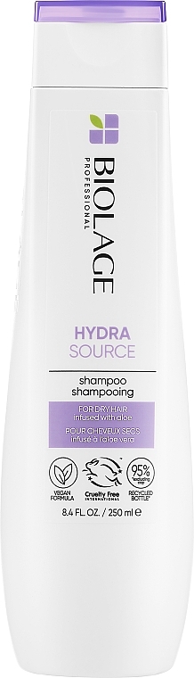 Feuchtigkeitsspendendes Shampoo für trockenes Haar - Biolage Hydrasource Ultra Aloe Shampoo — Bild N3