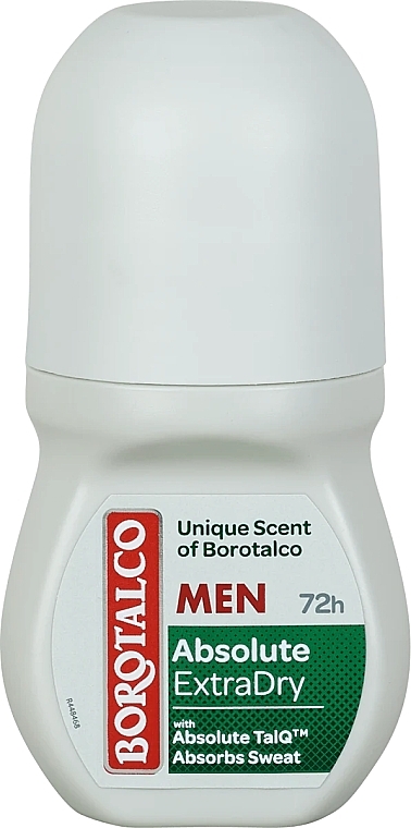 Deo Roll-on Antitranspirant - Borotalco Men Absolute Deo Roll-on Extra Dry Unique  — Bild N1