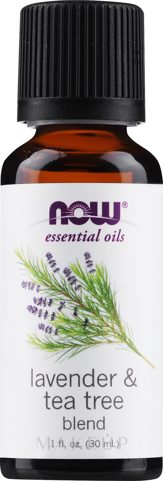 Ätherisches Öl Lavendel und Teebaum - Now Foods Essential Oils 100% Pure Lavender, Tea Tree — Bild 30 ml