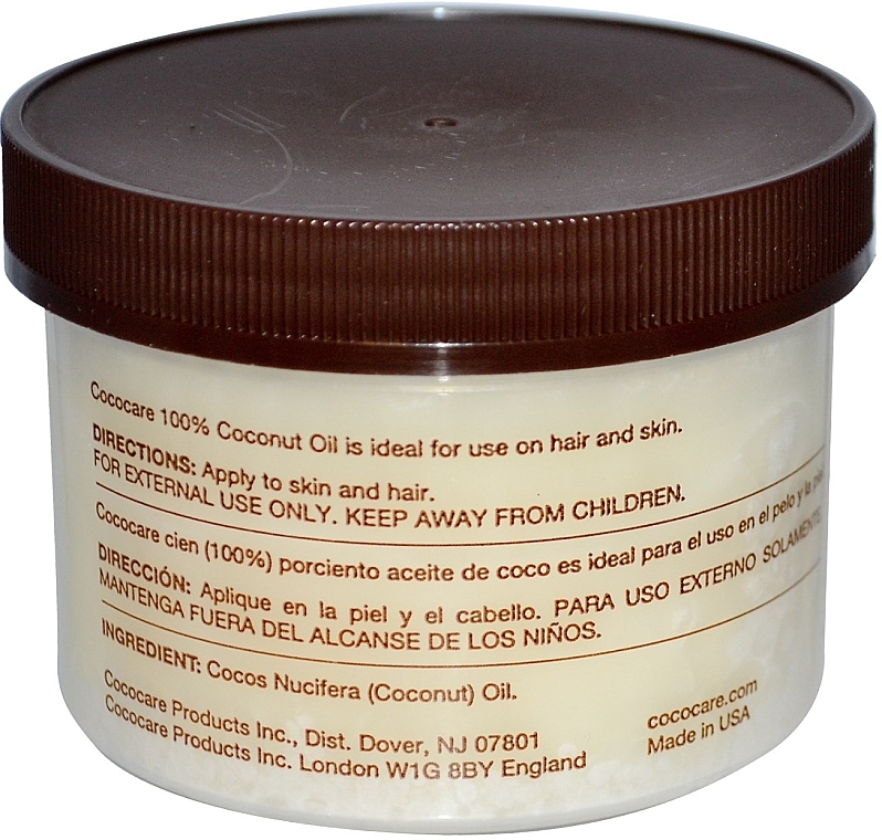 Kokosöl für Haar und Körper - Cococare 100% Coconut Oil — Bild N3