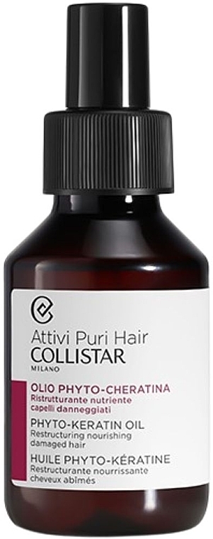 Revitalisierendes und nährendes Haaröl - Collistar Attivi Puri Hair Phyto-Keratin Oil — Bild N1