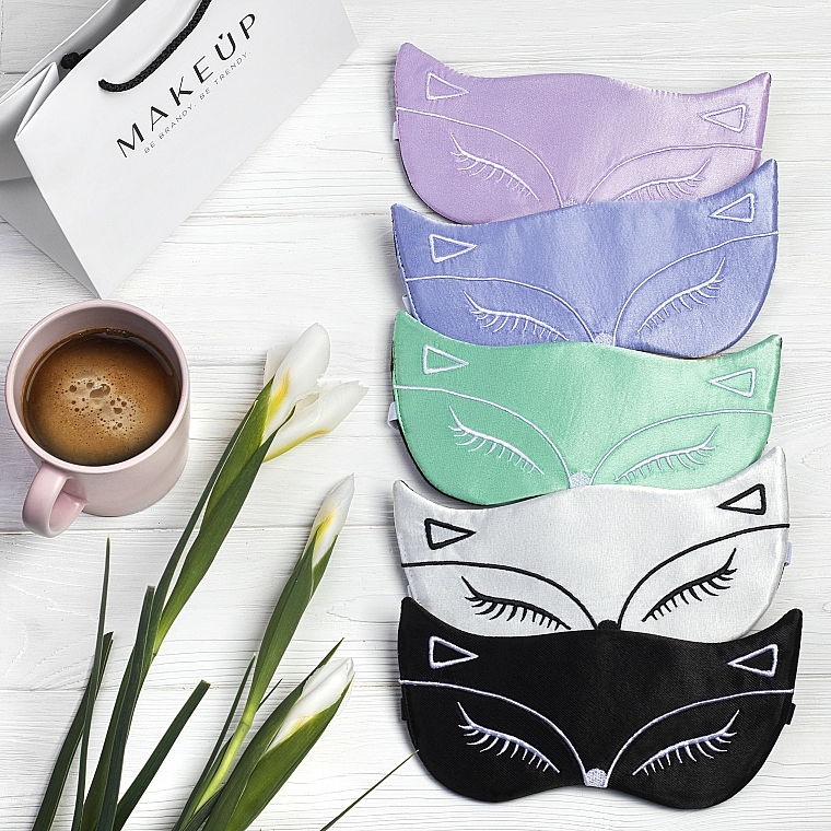 Schlafmaske Tender Fox lila - MAKEUP — Bild N3