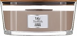 Duftkerze im Glas - Woodwick Cashmere Scented Candle — Bild N2