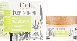 Düfte, Parfümerie und Kosmetik Nährende Gesichtscreme für Tag und Nacht - Delia Cosmetics Keep Natural Nourishing Cream