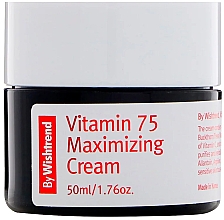 Feuchtigkeitsspendende und verjüngende Gesichtscreme mit 75% Sanddorn-Wasser, Sonnenblumenkern- und Macadamiaöl - By Wishtrend Vitamin 75 Maximizing Cream — Bild N1