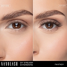 Künstliche Wimpern - Nanolash Diy Eyelash Extensions Fantasy — Bild N6
