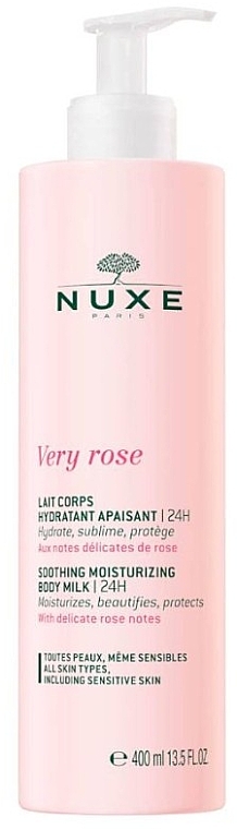 Feuchtigkeitsspendende Körpermilch - Nuxe Very Rose Soothing Moisturizing Body Milk — Bild N1