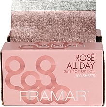 Düfte, Parfümerie und Kosmetik Folie in Blättern mit Prägung - Framar 5x11 Pop Up Foil Rose All Day