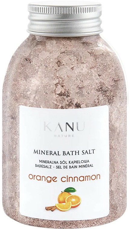 Mineral Badesalz Orange und Zimt - Kanu Nature Orange Cinnamon Mineral Bath Salt — Bild N1