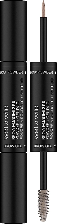 2in1 Augenbrauengel - Wet N Wild Brow Maximizer Powder + Gel Duo — Bild N1