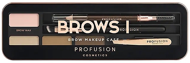 Augenbrauen-Palette - Profusion Cosmetics Brow Makeup Case — Bild N1