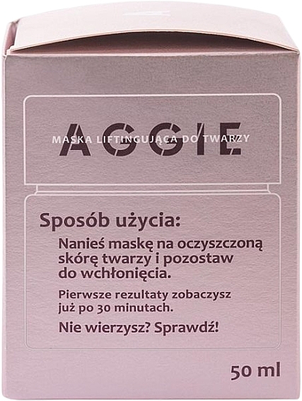 Lifting-Maske für reife Haut - Aggie Lifting Mask — Bild N4