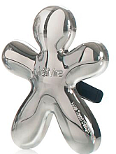 Mr&Mrs Fragrance NIKI Pure Metal Silver - Auto-Lufterfrischer NIKI  — Bild N1