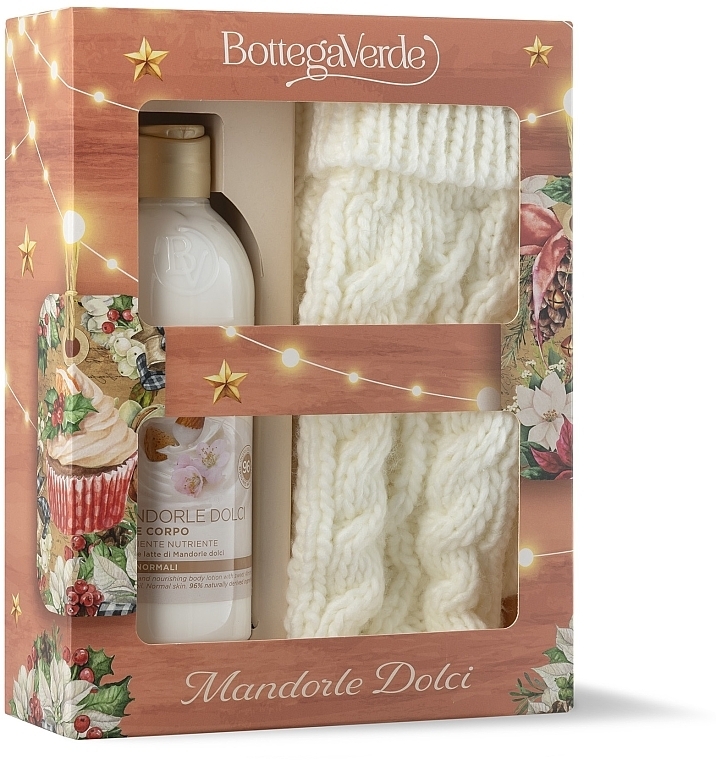 Set - Bottega Verde Mandorle Dolci (b/lot/250ml + mittens) — Bild N1