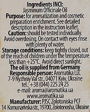 Ätherisches Öl Jasmin - Aromatika — Bild N5