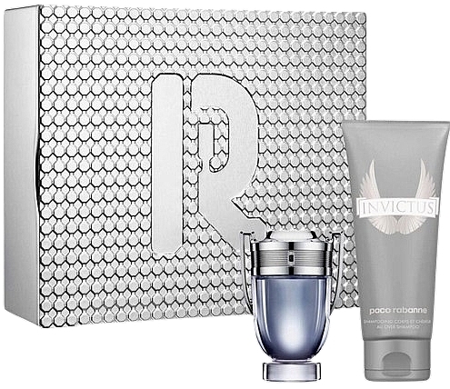 Paco Rabanne Invictus  - Duftset (Eau de Toilette 50 ml + Duschgel 100 ml)  — Bild N1