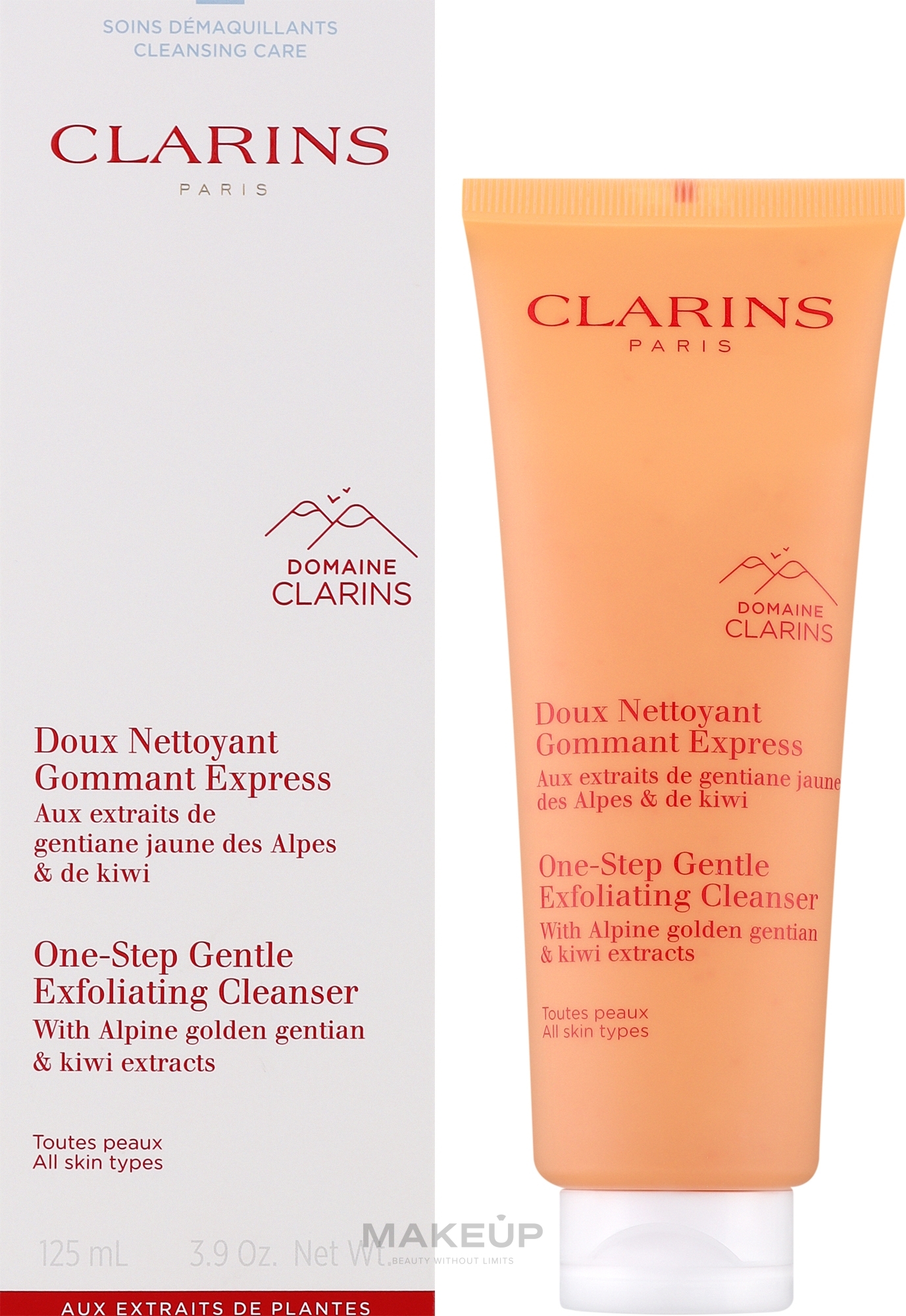 Gesichtspeeling mit Pflanzenextrakten und Kiwi - Clarins Domaine Clarins One-Step Gentle Exfoliating Cleanser — Bild 125 ml