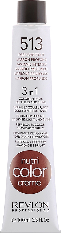 3in1 Tönungscreme-Balsam für Farbauffrischung, Geschmeidigkeit und Glanz der Haare - Revlon Professional Nutri Color Creme 3in1 — Bild N2