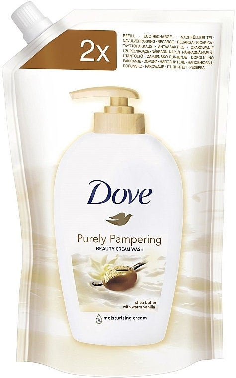 Pflegende Hand-Waschlotion für weiche und gepflegete Hände mit Sheabutter und warmer Vanille - Dove (Refill) — Foto N5