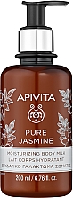 Düfte, Parfümerie und Kosmetik Feuchtigkeitsspendende Körpermilch mit Jasminextrakt - Apivita Pure Jasmine Moisturizing Body 