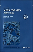 Düfte, Parfümerie und Kosmetik Erfrischende Gesichtsmaske für Männer - Mizon Joyful Time Mask For Men Refreshing