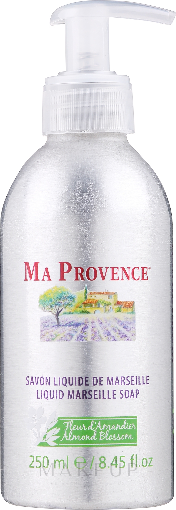 Flussigseife Marseille "Mandel" - Ma Provence Liquid Marseille Soap Almond — Bild 250 ml