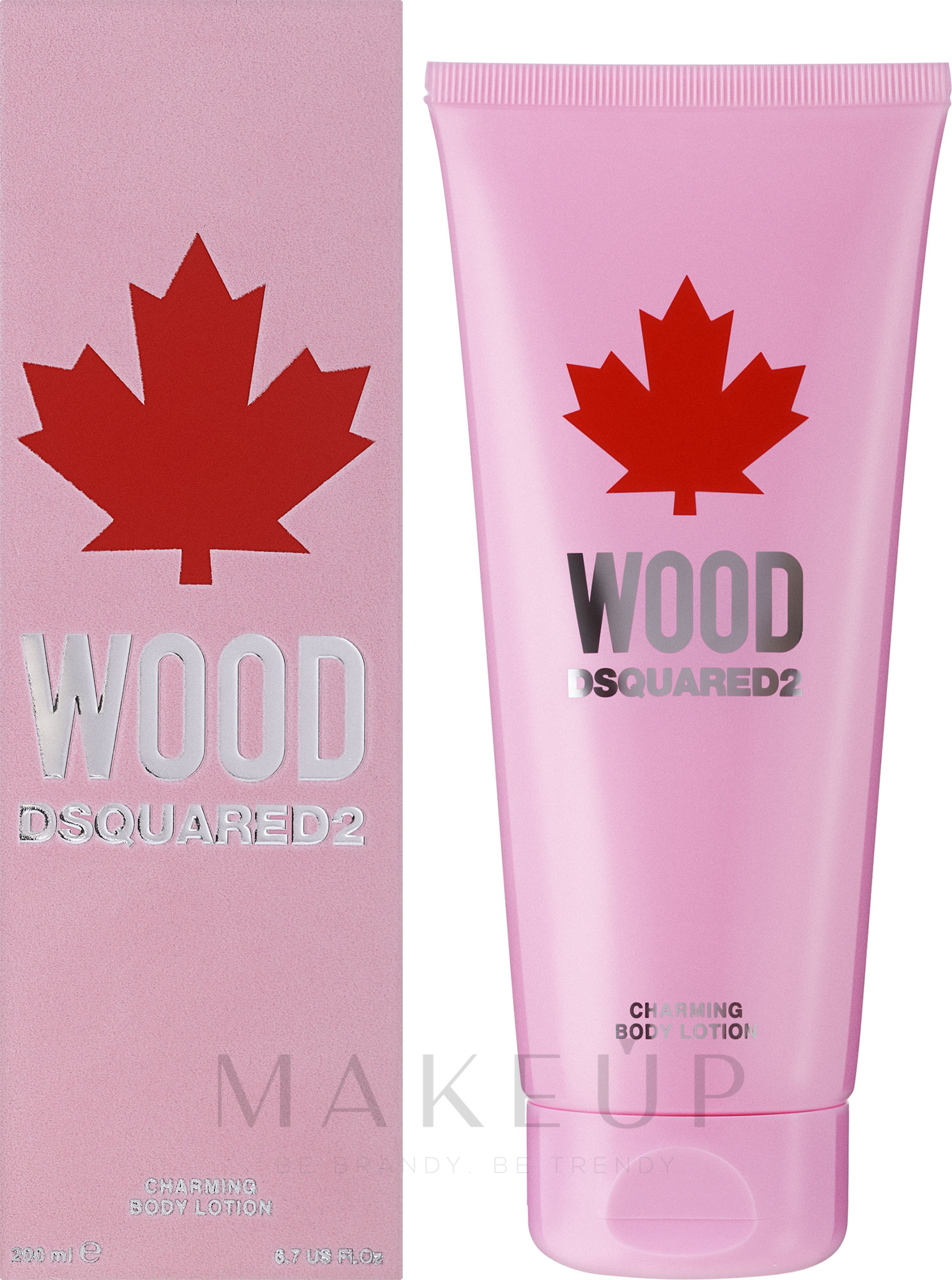 Dsquared2 Wood Pour Femme - Parfümierte Körperlotion  — Bild 200 ml
