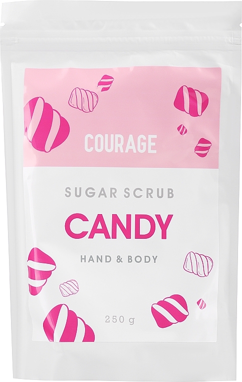 Zuckerpeeling für Hände und Körper Candy - Courage Candy Hands & Body Sugar Scrub (Probe) — Bild N3