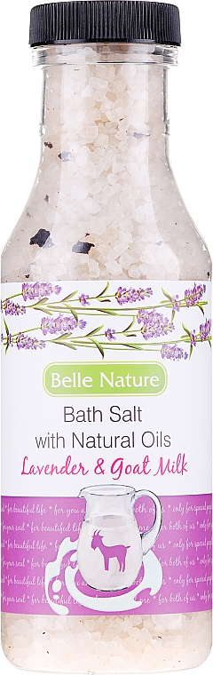 Badesalz Lavendel & Ziegenmilch - Belle Nature Bath Salt