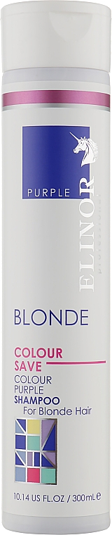 Violettes Shampoo für gebleichtes Haar - Elinor Colour Purple Shampoo For Blonde Hair — Bild N1