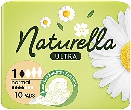 Damenbinden mit Flügeln 10 St. - Naturella Ultra Normal — Bild N1