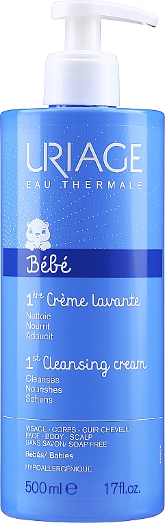 Baby Waschcreme für empfindliche Haut - Uriage Babies Cream Lavante — Foto N3