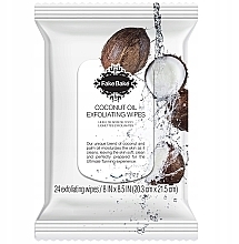 Düfte, Parfümerie und Kosmetik Feuchte Peeling-Tücher Kokosnuss 24 St. - Fake Bake Coconut Exfoliating Wipes 