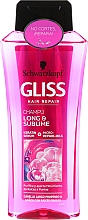 Shampoo für langes, geschädigtes Haar & fettiger Ansatz - Gliss Kur Long & Sublime Shampoo — Bild N1