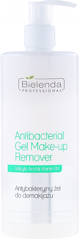 Antibakterielles Gesichtsreinigungsgel für Mischhaut - Bielenda Professional Face Program Antibacterial Gel Make-up Remover — Foto N1