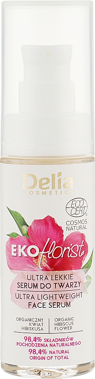 Ultraleichtes Gesichtsserum - Delia Cosmetics Ekoflorist — Bild N1