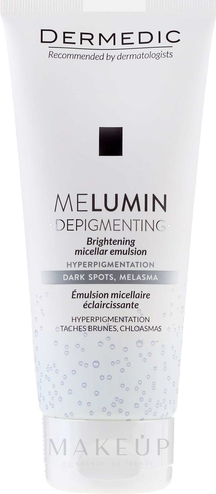 Aufhellende Mizellen-Reinigungsemulsion - Dermedic MeLumin Depigmenting Micellar Emulsion — Foto 200 ml
