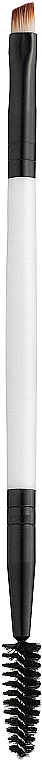 Augenbrauenpinsel mit Bürste Pf-77 weiß - Puffic Fashion — Bild N1