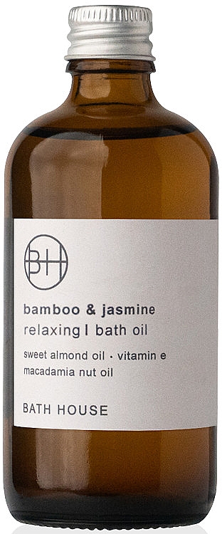 Badeöl mit Bambus und Jasmin - Bath House Bamboo&Jasmine Bath Oil — Bild N1