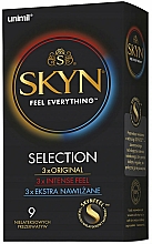 Düfte, Parfümerie und Kosmetik Latexfreie Kondome 9 St. - Unimil Skyn Feel Everything Selection