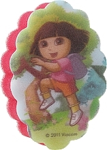Badeschwamm für Kinder Dora rot - Suavipiel Dora Bath Sponge №2 — Bild N1