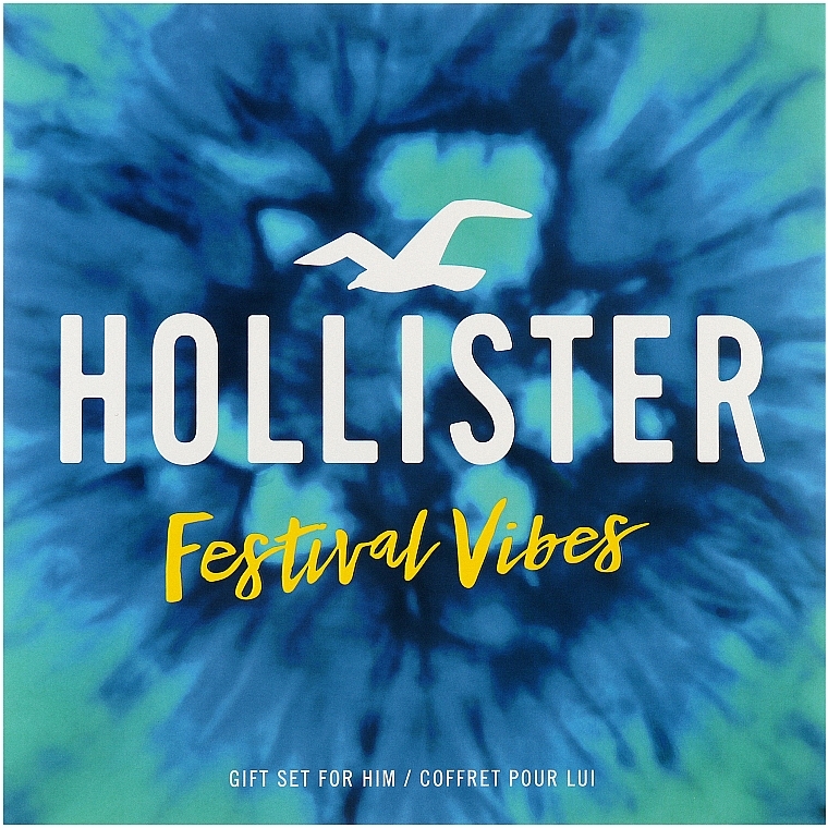 Hollister Festival Vibes For Him - Duftset (Eau de Toilette 50ml + Eau de Toilette 15ml) — Bild N1