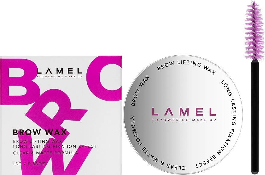 Wachs für Augenbrauen - LAMEL Make Up Brow Lifting Wax — Bild N3