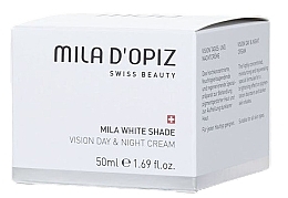 24-Stunden-Gesichtscreme - Mila D’Opiz Mila White Shade Vision Day + Night Cream — Bild N2