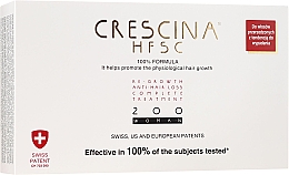 Düfte, Parfümerie und Kosmetik Ampullen gegen Haarausfall für Frauen 200 - Crescina Re-Growth HFSC Formula 100%