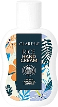 Düfte, Parfümerie und Kosmetik Handcreme auf Basis von Reisöl - Claresa Rice Hand Cream