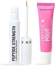 Make-up Set - Revolution Skincare Peptide Power Lash And Lip Duo Gift Set (Lippenbalsam 15ml + Serum für Augenbrauen und Wimpern 3ml) — Bild N2